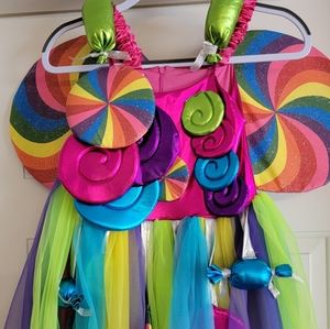 Chasing Fireflies Size 8 Candy Queen Costume